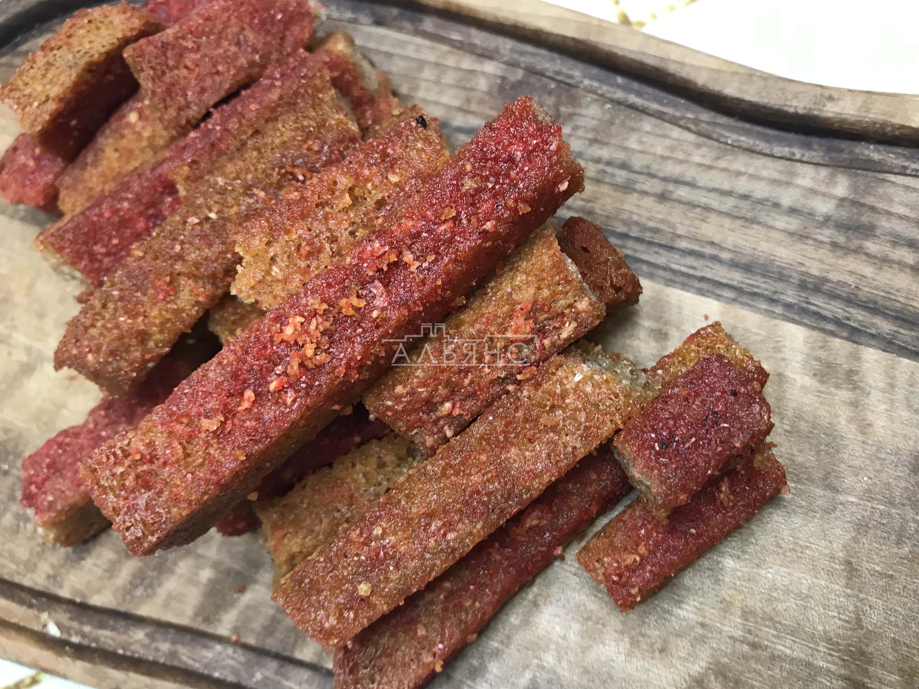 Деревенские гренки с аджикой в Ивантеевке