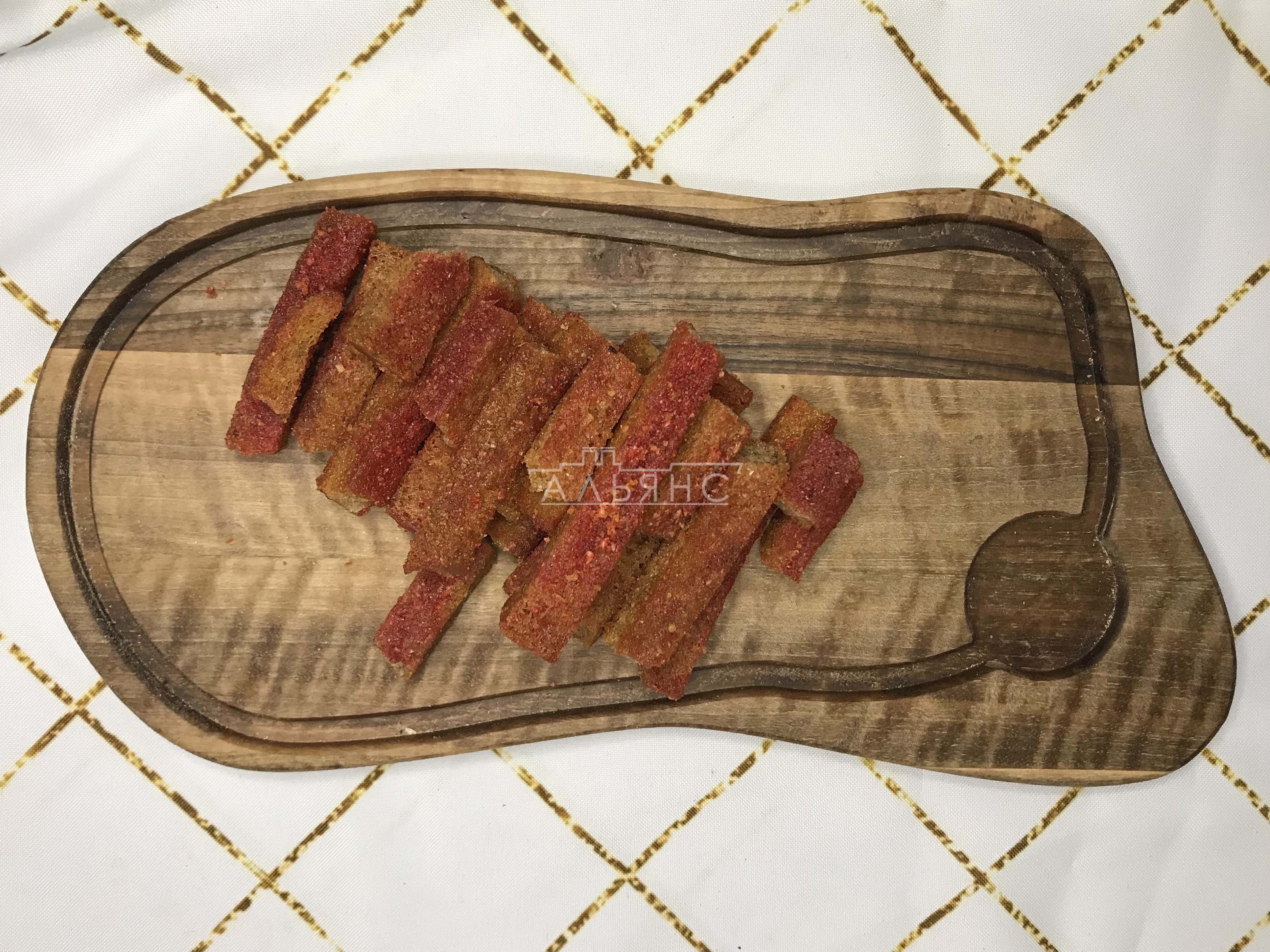 Деревенские гренки с аджикой в Ивантеевке