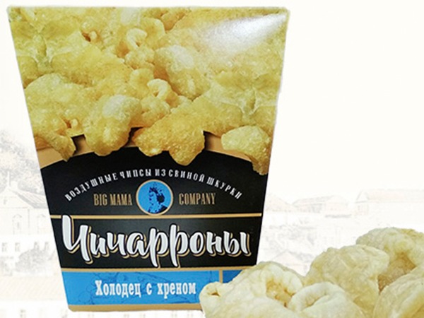 Чичарроны со вкусом холодца и хрена в Ивантеевке