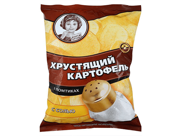 Картофельные чипсы "Девочка" 160 гр. в Ивантеевке