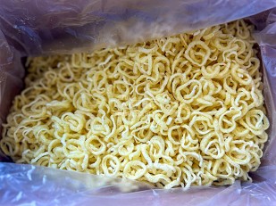 Чипсы из лаваша: Луковые кольца 