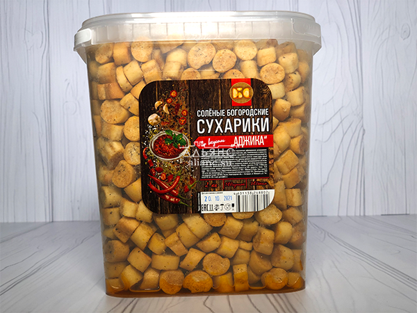 Сухарики с аджикой в Ивантеевке