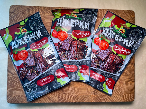 Джерки из индейки "Баффало" 45 гр. в Ивантеевке