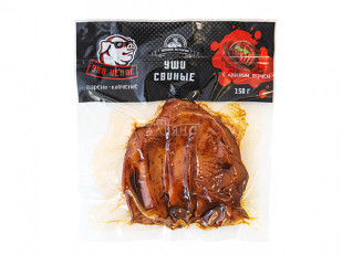 Снеки к пиву: Ухо целое с красным перцем (150 гр.)