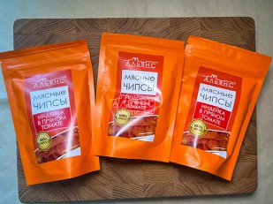 Японские снеки и крекеры: Мясо (АЛЬЯНС) вяленое индейка 