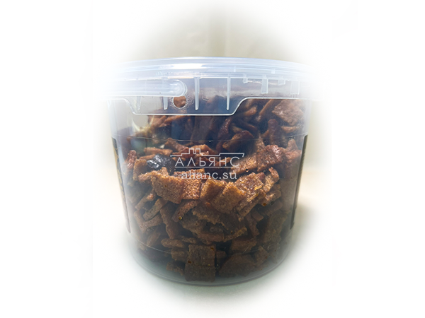 Гренки "ФЕДЮНИНСКИЕ" "Сало с горчицей" (ведро 900 гр.) в Ивантеевке