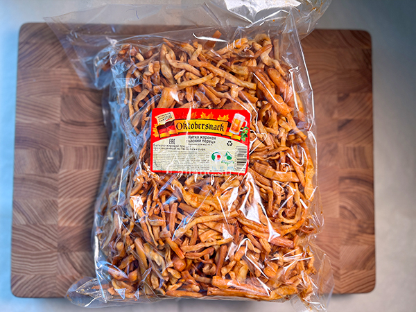 Нитка ЖАРЕНАЯ "Тайский перец" Oktobersnack 1 кг (сырный продукт) в Ивантеевке