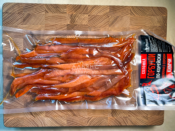 Горбуша соломка по-корейски в Ивантеевке