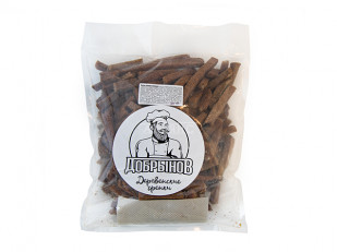 Фрайчизы со вкусом копченая семга (100 гр.): Деревенские гренки с холодцом и хреном